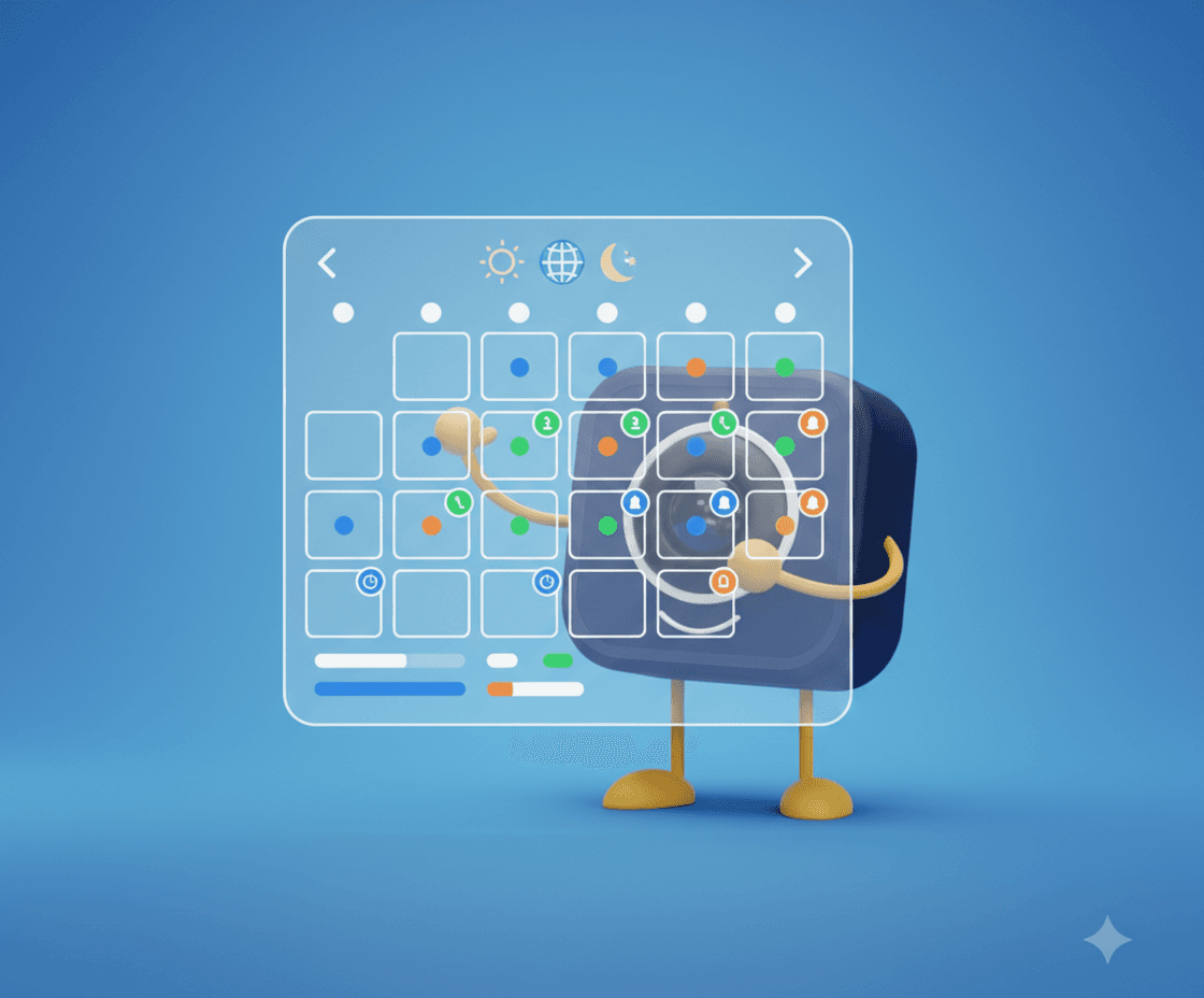 One calendar. Zero conflicts.
